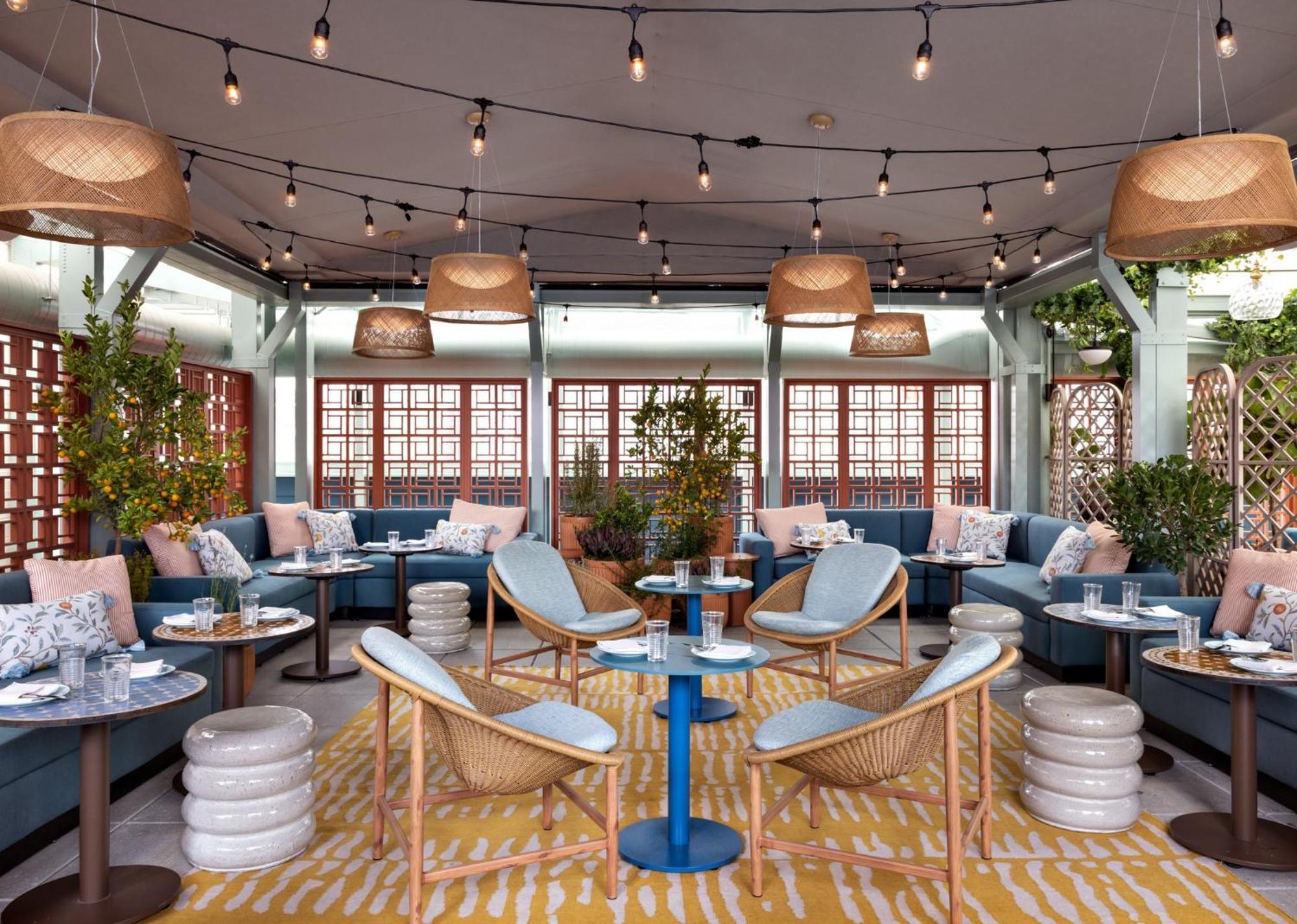 نزل هيلتون غاردن تايمز سكوير نيو يورك المظهر الخارجي الصورة The Terrace at The Standard East Village