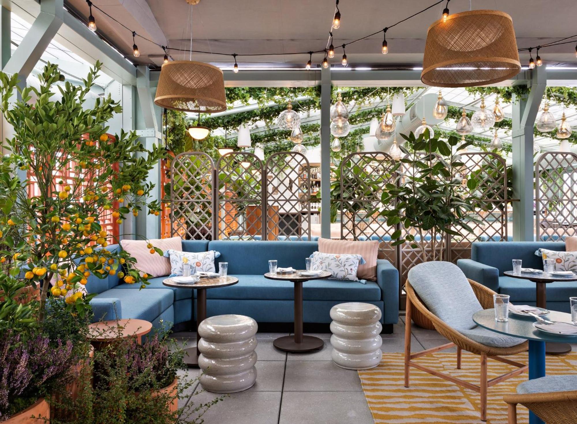 نزل هيلتون غاردن تايمز سكوير نيو يورك المظهر الخارجي الصورة The Terrace at The Standard London
