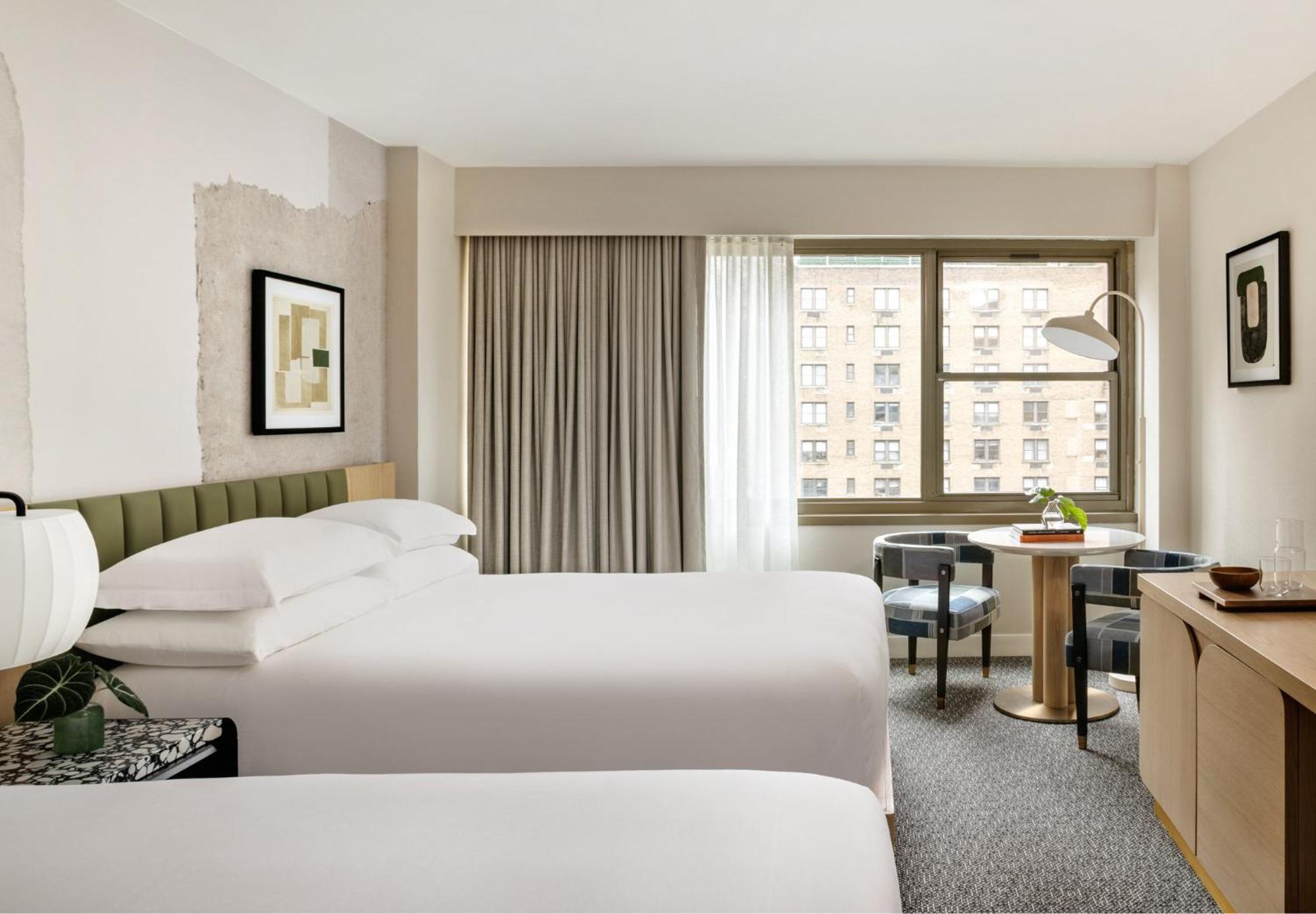 نزل هيلتون غاردن تايمز سكوير نيو يورك المظهر الخارجي الصورة A room at the Hotel 57